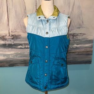 Ascend Tri Color Puffer Vest, Small